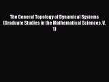 PDF Download The General Topology of Dynamical Systems (Graduate Studies in the Mathematical