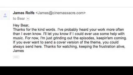 AVGN Movie - MUSIC AND SOUND extra