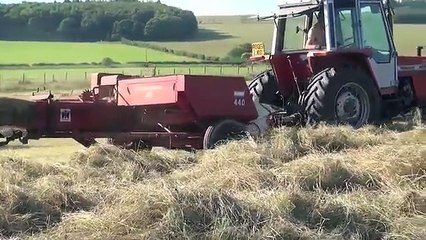 MF 675 International 440 Small Square Baler gtritchie5