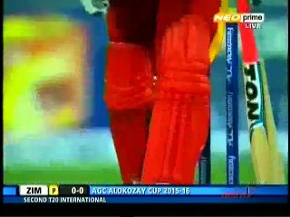 Zimbabwe vs Afghanistan 2nd T20 Highlights 11-01-2016