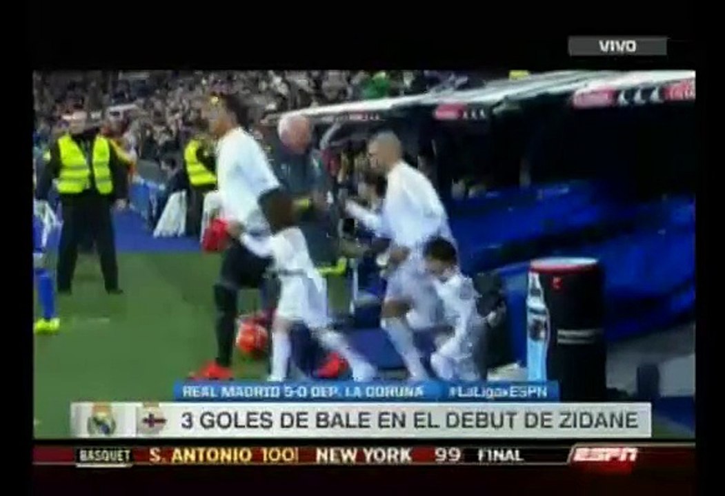 Triplé de BALE et Doublé de BENZEMA (Real Madrid-Deportivo 5-0)