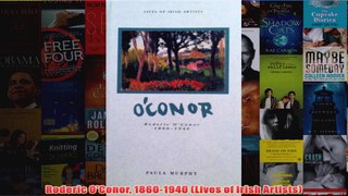 Roderic OConor 18601940 Lives of Irish Artists