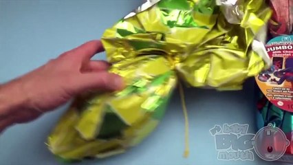 TOYS - Opening 3 HUGE GIANT JUMBO MAXI Surprise Eggs! Disney Frozen Spider Man