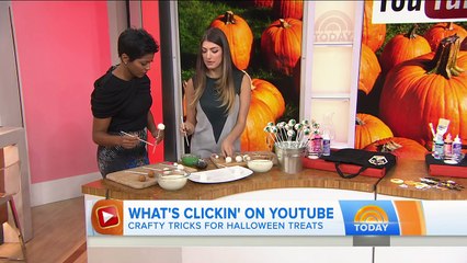 Rachel Levin Rclbeauty101 Shares Creepy DIY Crafts For Halloween | TODAY