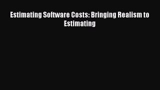 PDF Download Estimating Software Costs: Bringing Realism to Estimating PDF Online