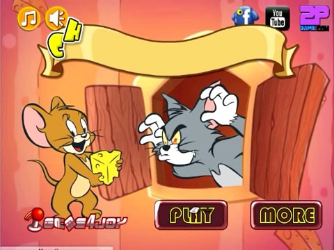 мультик игра Том и Джерри игра про сыр и мышонка для мальчиков и девочек