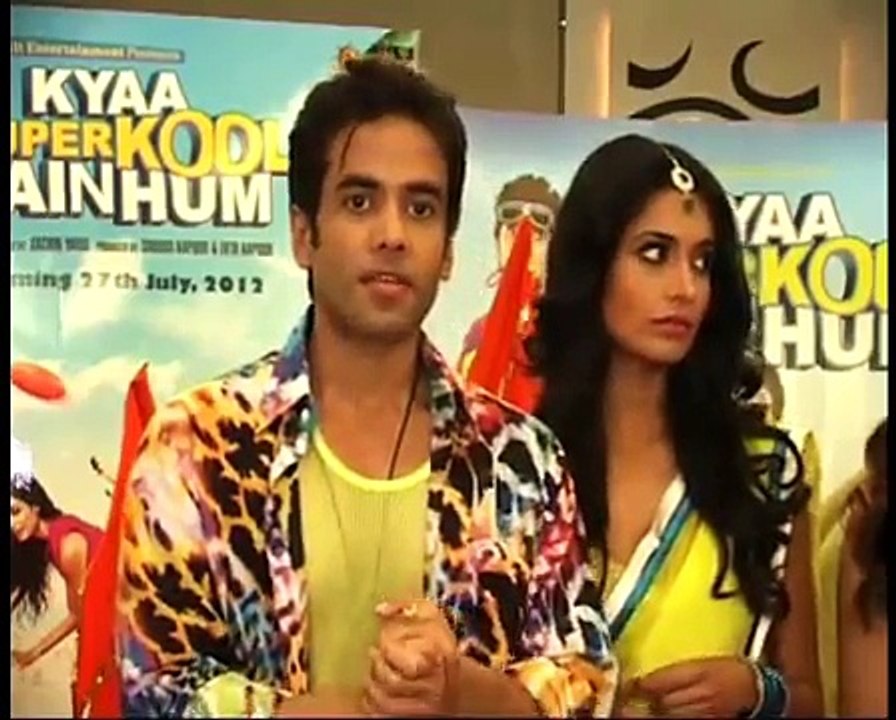 Sexy Neha And Sarah Promoting Kyaa Super Kool Hain Hum