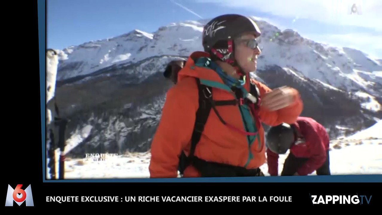 Enquête exclusive : Un riche vacancier indigné de ne pas être seul sur la piste de ski, la Toile s'enflamme