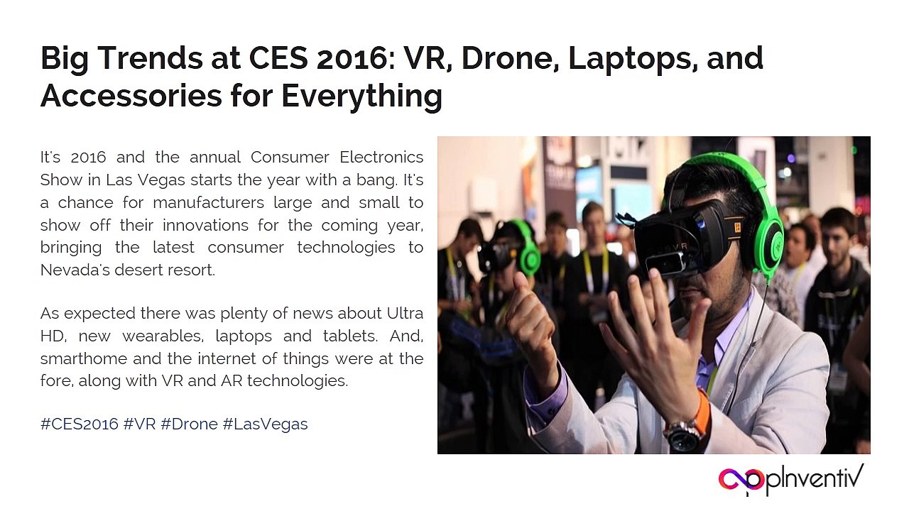 CES 2016 - The Tech Announcements that Matter