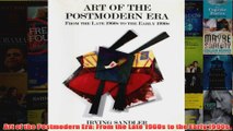 Art of the Postmodern Era From the Late 1960s to the Early 1990s