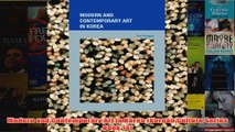 Modern and Contemporary Art in Korea Korean Culture Series Book 14