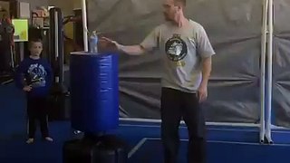 Slow Motion Bottle Kick