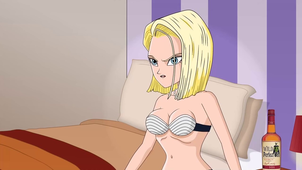 Cartoon Hook-Ups: Krillin and Android 18
