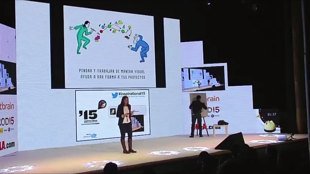 Ponencia Dibujario en #Inspirational15