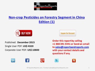 China Non-crop Pesticides Market on Forestry Segment Edition (1)