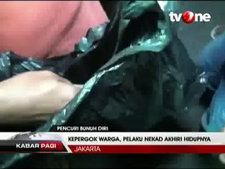 Takut Diamuk Massa, Pencuri Motor Ini Tembak Kepala Sendiri