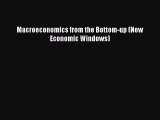 PDF Download Macroeconomics from the Bottom-up (New Economic Windows) Read Full Ebook