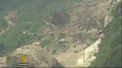 Fight to protect Indonesia's stone garden hills