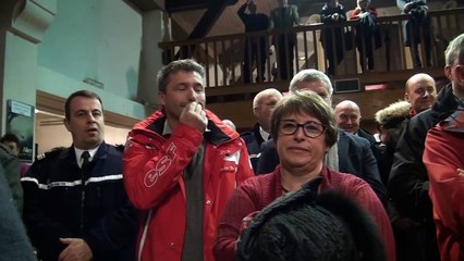 D!CI TV: l'improbable cérémonie de voeux d'Yvan Bouguyon à Barcelonnette