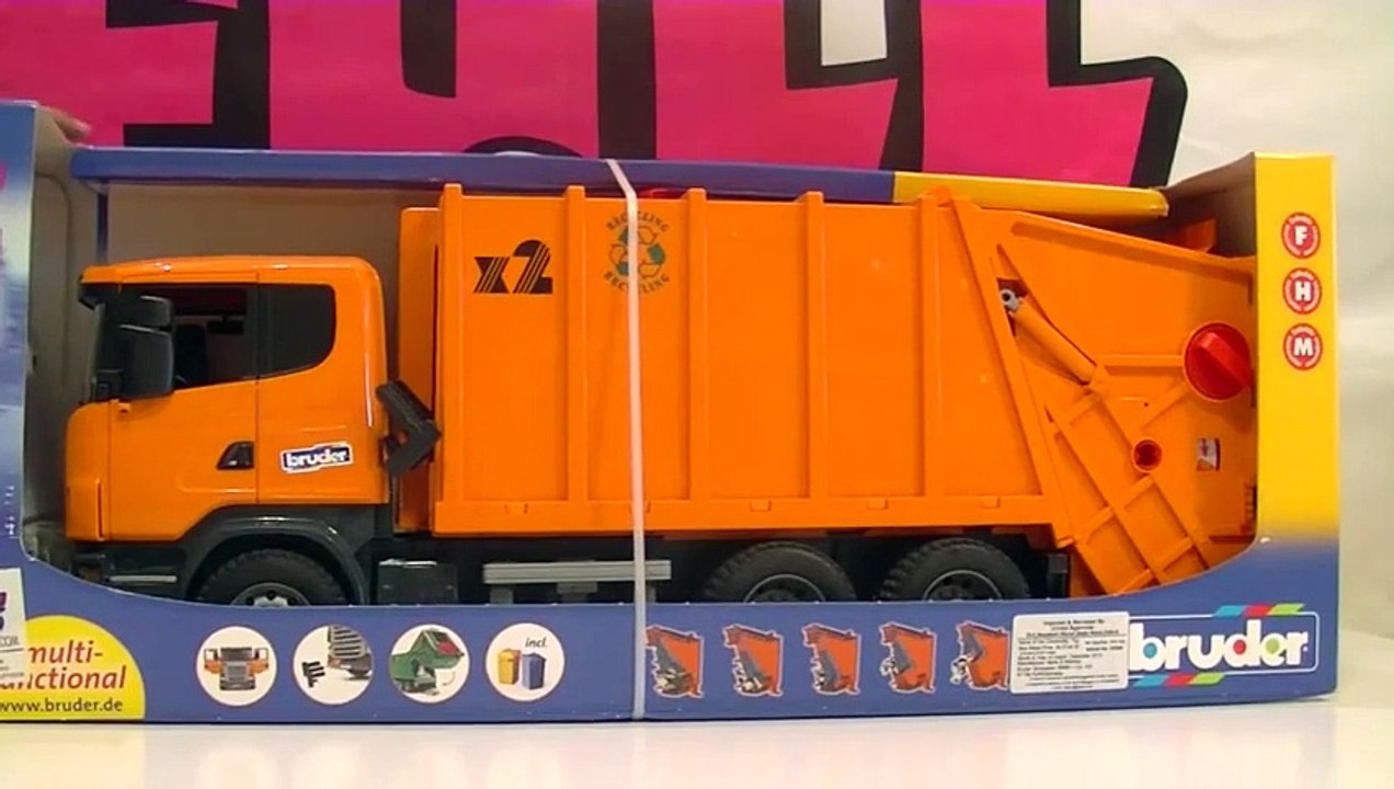 Bruder toys garbage truck online