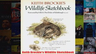 Keith Brockies Wildlife Sketchbook
