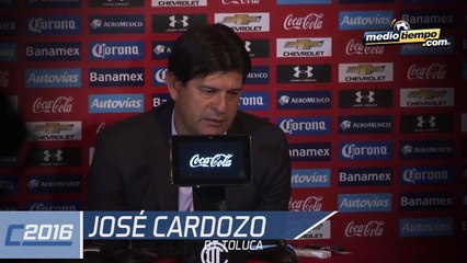 Toluca mereció un poco más: Cardozo