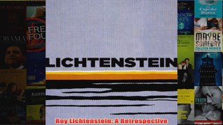 Roy Lichtenstein A Retrospective