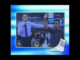 Valdemiro Santiago e a meia "ungida" de 153 reais