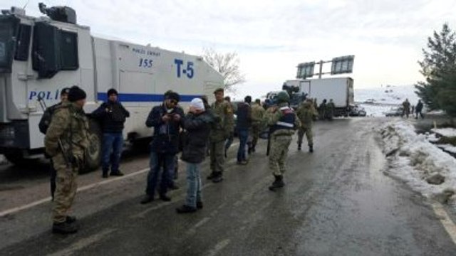 Şırnak'a Gitmek İsteyen 100 Araçlık Konvoya İzin Verilmedi