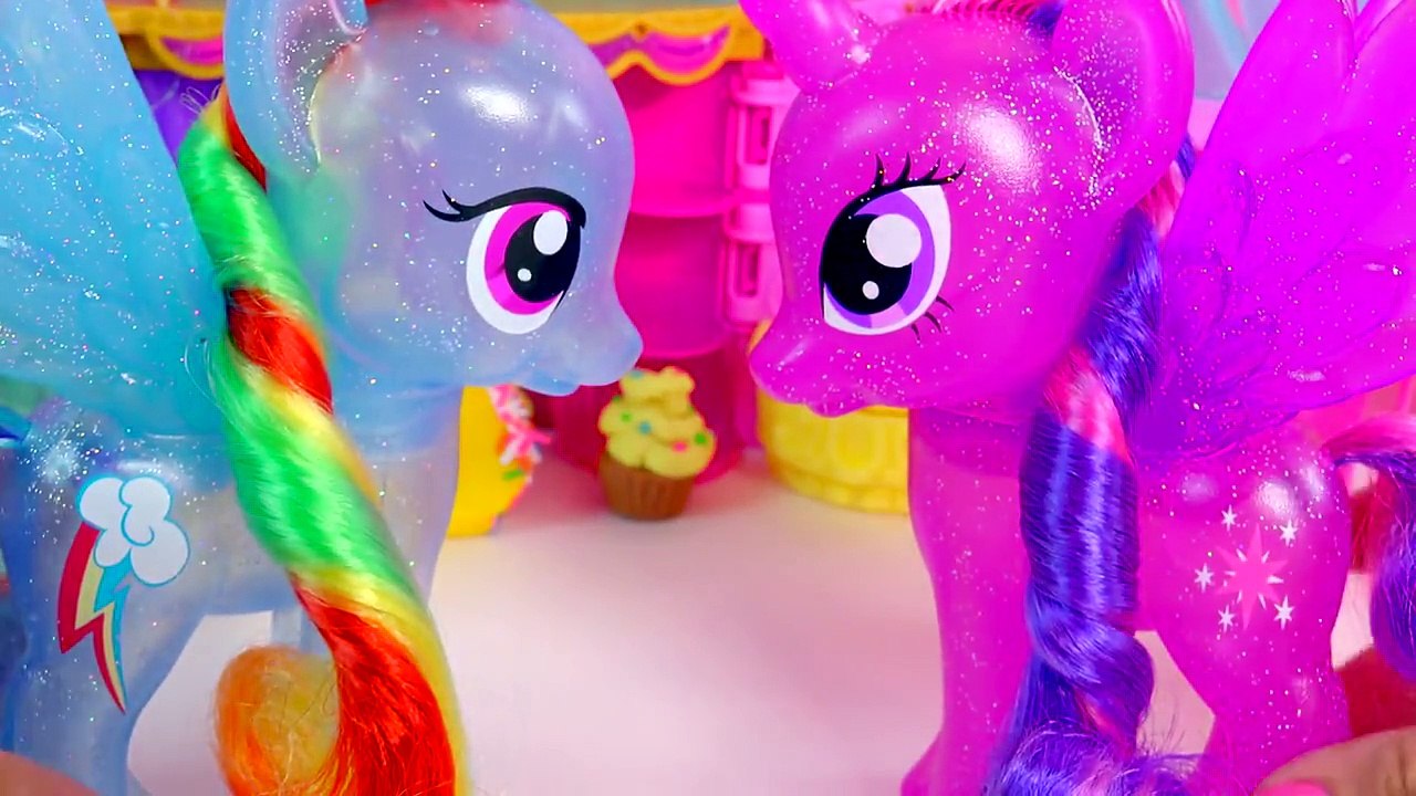 Rainbow Dash   Princess Twilight Sparkle Glitter MLP My Little Pony Friends Forever Style