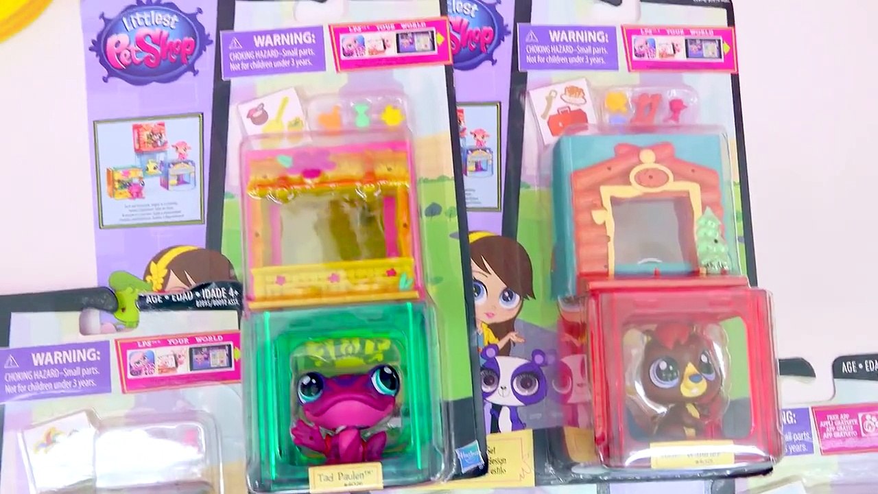 5 LPS Bobbleheads Littlest Pet Shop Mini Style Playset Cubes LPS s, Sushi + More Sets