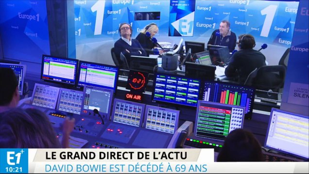 Les auditeurs d'Europe 1 rendent hommage à David Bowie