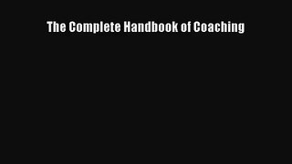 The Complete Handbook of Coaching [Download] Online