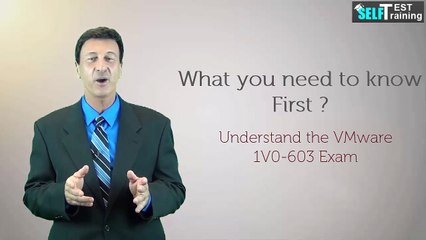 VMware VCA6-CMA 1V0-603 Exam