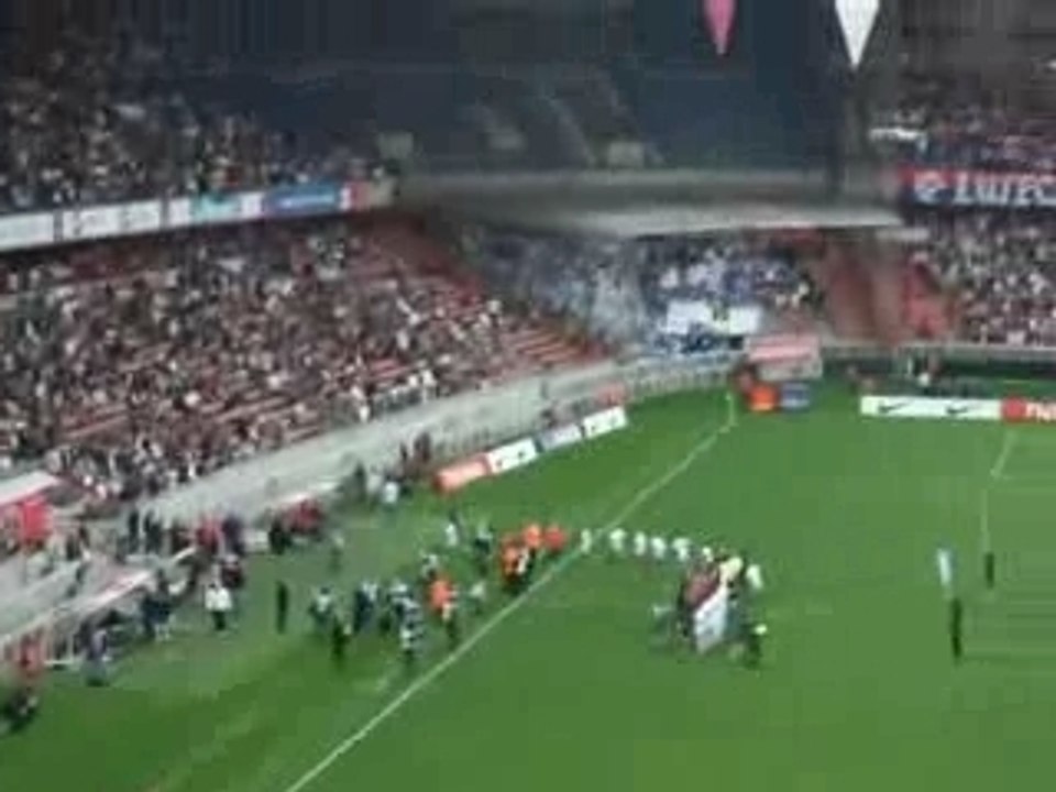 PSG - Troyes : Entrée des joueurs