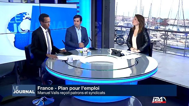 M. Valls reçoit patrons et syndicats