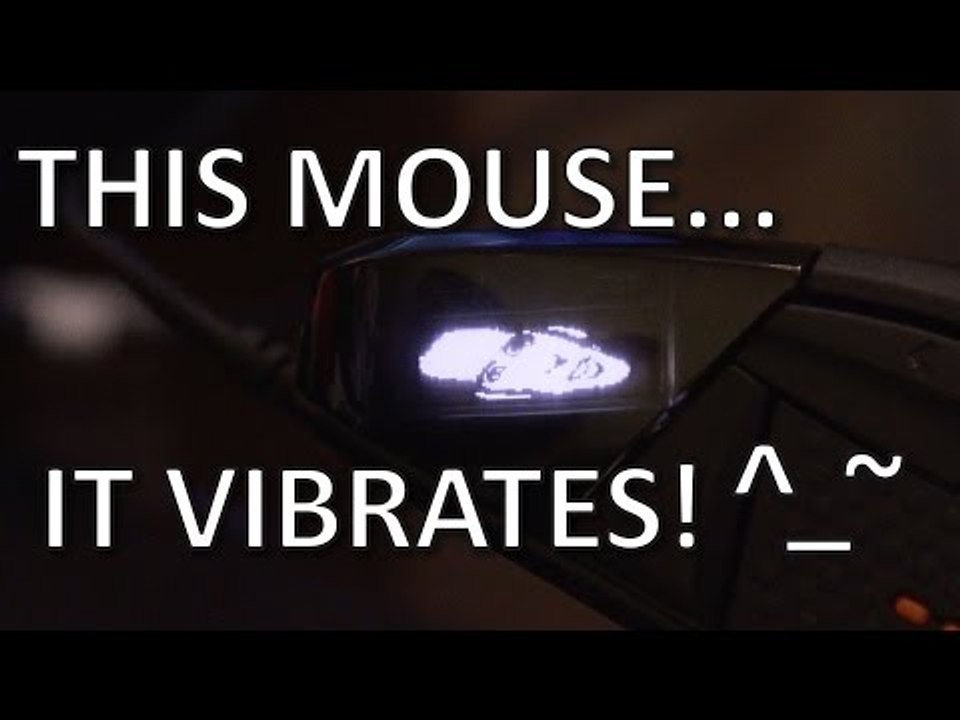 Vibrating mouse? Steelseries Rival 700 - CES 2016