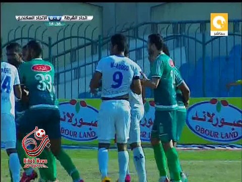 اهداف مباراة ( اتحاد الشرطه 1-1 الاتحاد السكندرى ) الدورى المصرى