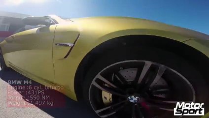 0-200 km/h : BMW M4 Coupé / Launch Control (Motorsport)