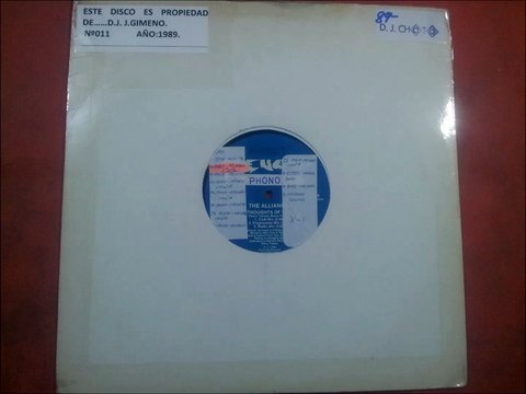 THE ALLIANCE.(THOUGHTS OF YOU.(PROGRESSIVE MIX.)(12''.)(1989.)