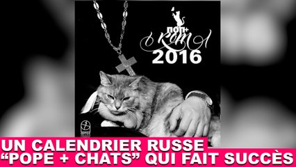 Un calendrier russe "Popes + Chats" fait succès ! À découvrir dans la minute chat #96