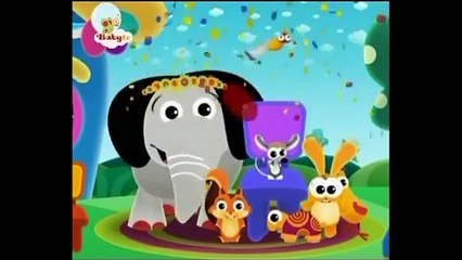 BabyTV BabyHood Birthday of elephant and mouse (english)