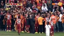 Burak Yılmaz Taraftarlarla Kapıştı Galatasaray 1-0 White Star Bruxelles