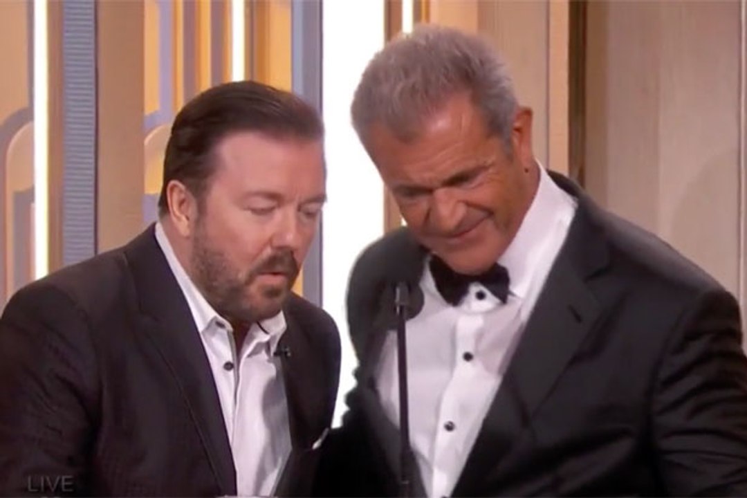 Ricky Gervais vs Mel Gibson (Golden Globes 2016) Vidéo Dailymotion