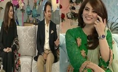 Behroze Sabzwari Compliments Farah During Her Live Show