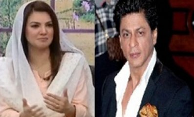 Reham Khan Praising Shahrukh Khan In Live Show