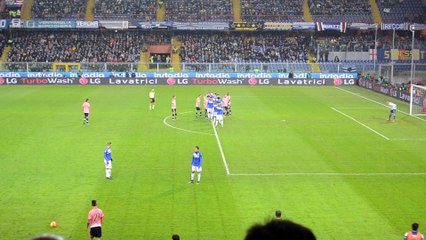 Samp-Juve Contatto in area Cassani-Morata