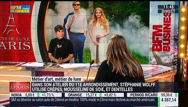 Métiers d'art, Métiers de luxe: Créatrice de robes de mariées vintage – 11/01