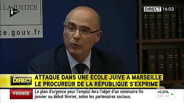 EN DIRECT - Agression antisémite à Marseille: L'agresseur s'est revendiqué de Daech