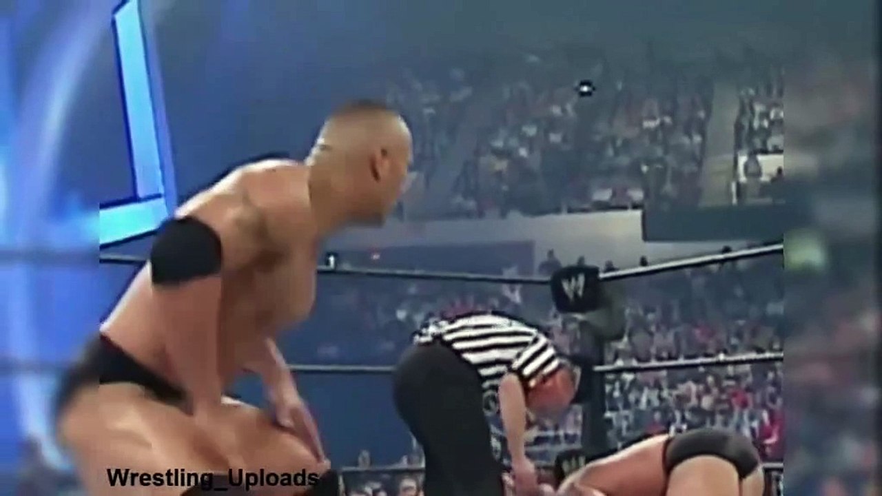 WWE Backlash 2003 Goldberg Vs The Rock 720p HD